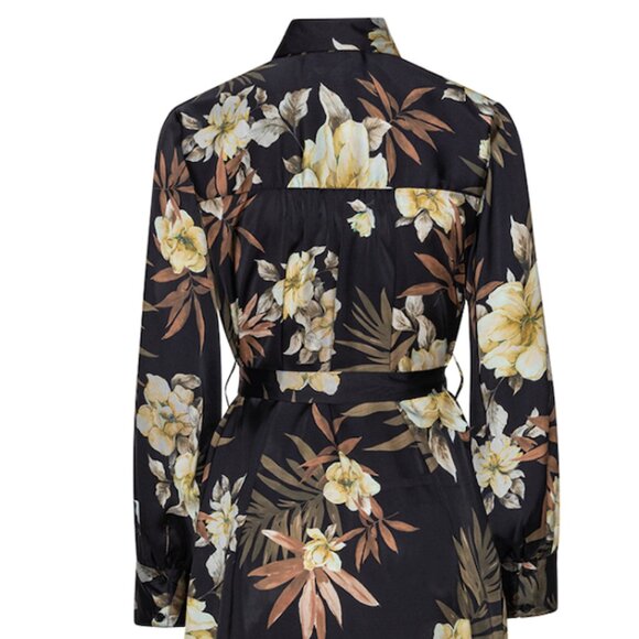 Karmamia Erin Dress_Black Floral NWT - Picture 3 of 4